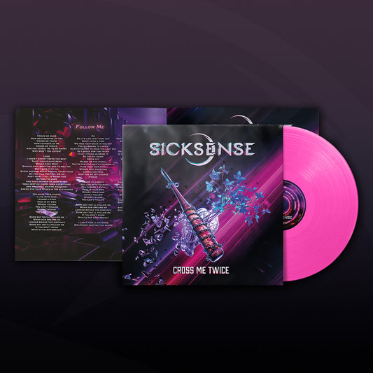 Cross Me Twice Pink Vinyl w/ Signed Booklet