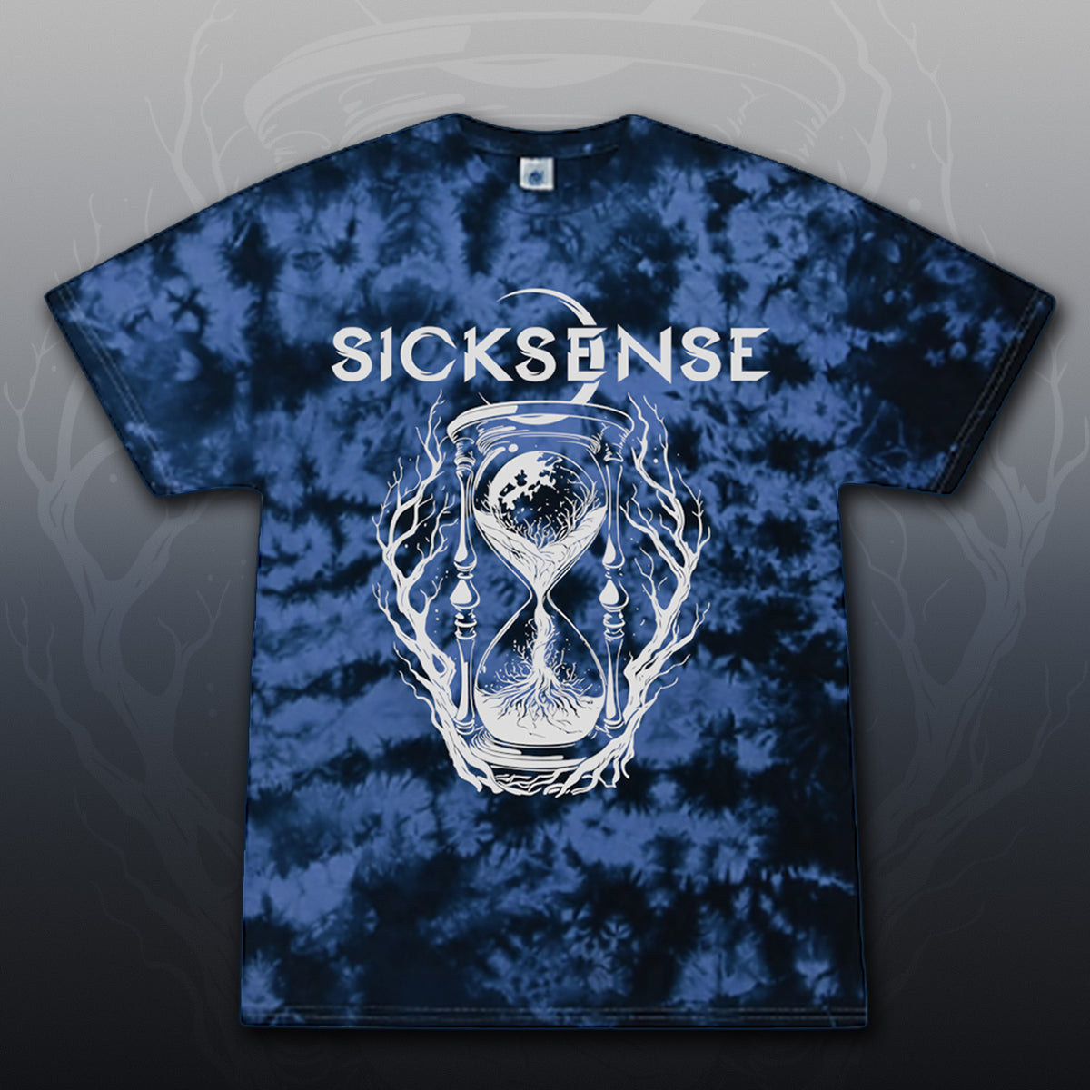 Hourglass Blue Tie Dye T-Shirt