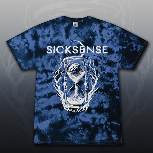 Hourglass Blue Tie Dye T-Shirt