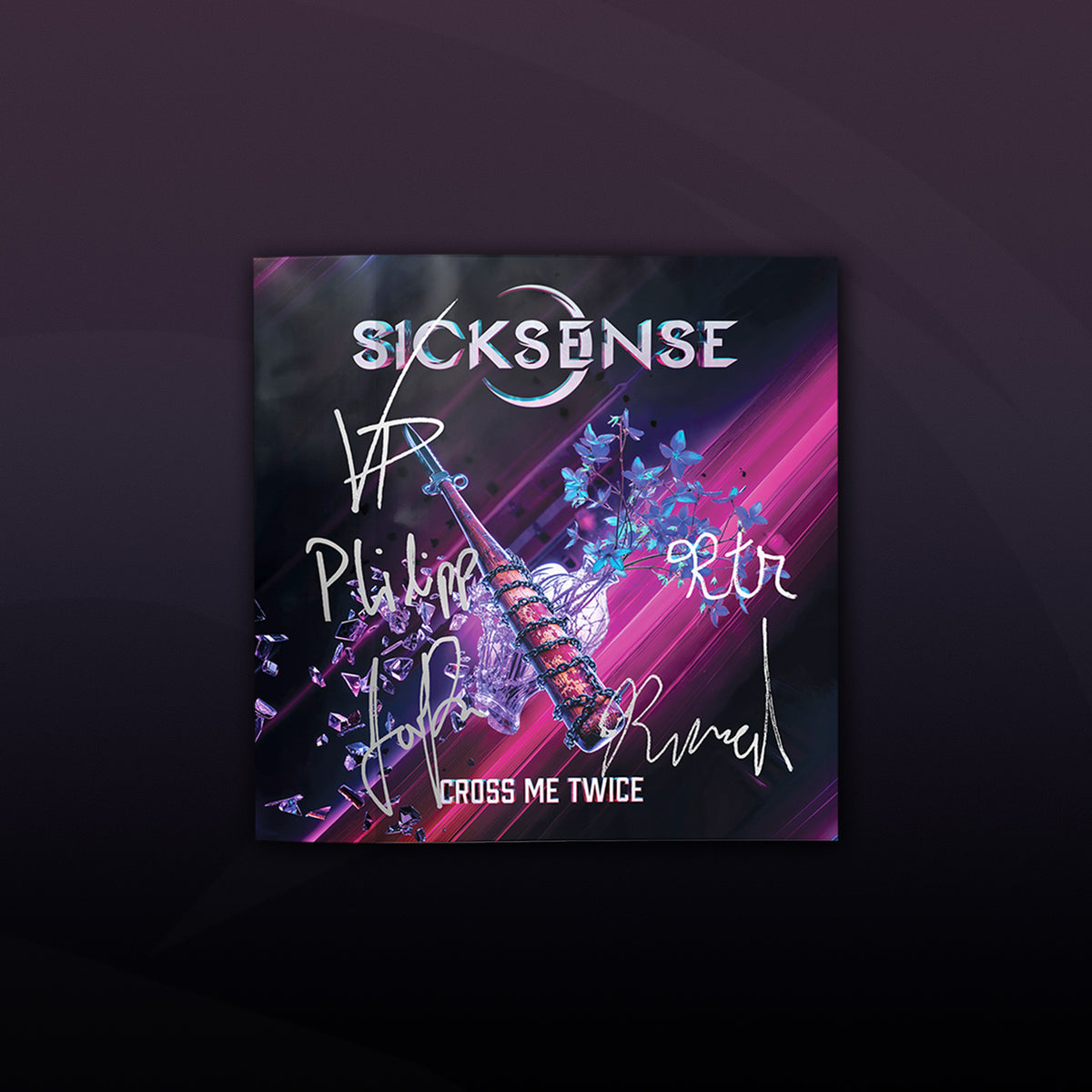 Cross Me Twice Digipak CD (with Signed Booklet)